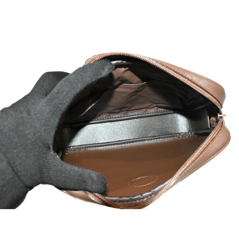 BURBERRY Shoulder Bag Blue Beige Tan Check - Picture 7 of 7